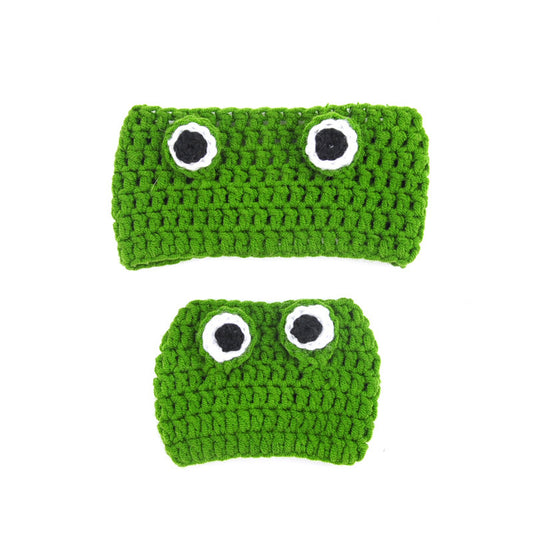 Cartoon Cross-Dressing Dog & Cat Woolen Hat – Funny Pet Headgear