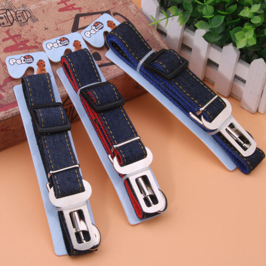 Pet Car Cowboy Retractable Seat Belt | Safe Travel for Dogs & Cats UK