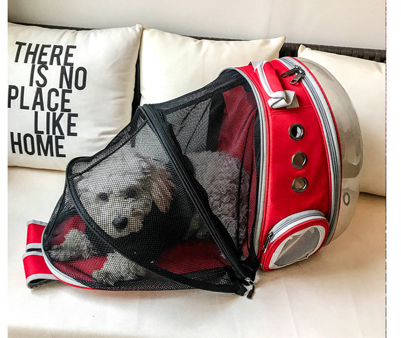 Portable Pet Puppy Backpack Carrier | Bubble Capsule Design