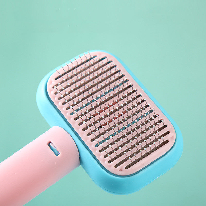 Cat & Dog Hair Brush – Grooming Comb, Knot Remover & Massage