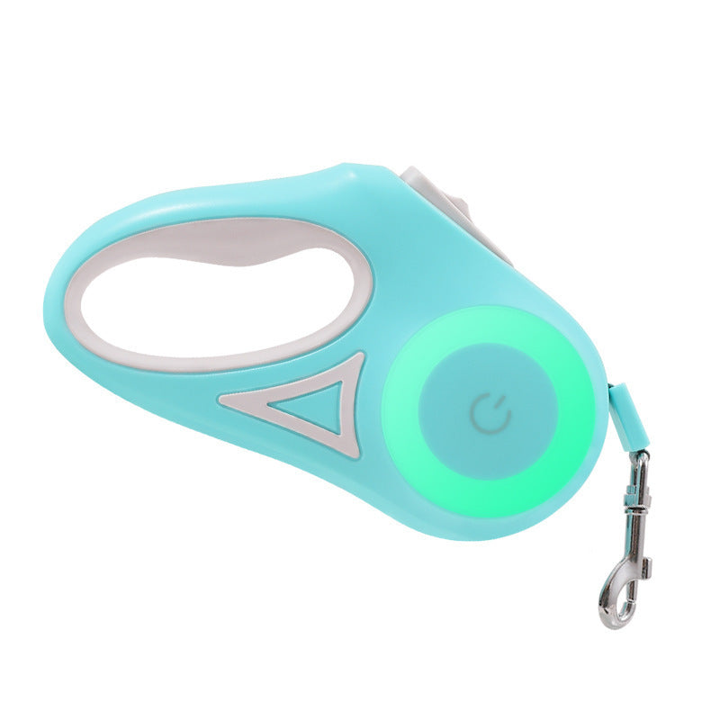 Retractable Dog Leash & Collar UK | Automatic LED Pet Rope | The Petorium