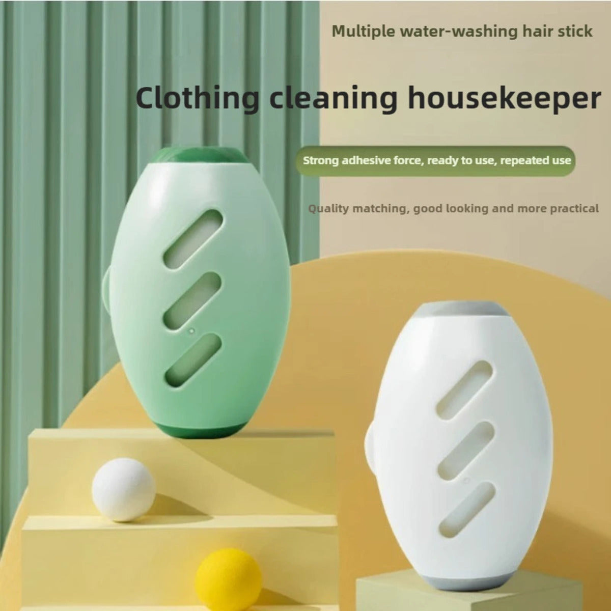 Reusable Lint Rollers For Pet Hair, Washable Sticky Roller