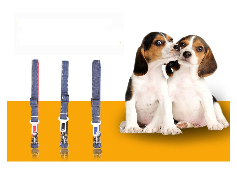 Pet Car Cowboy Retractable Seat Belt | Safe Travel for Dogs & Cats UK