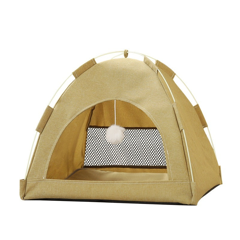 Breathable Pet Tent House | Indoor & Outdoor Cat & Dog Nest
