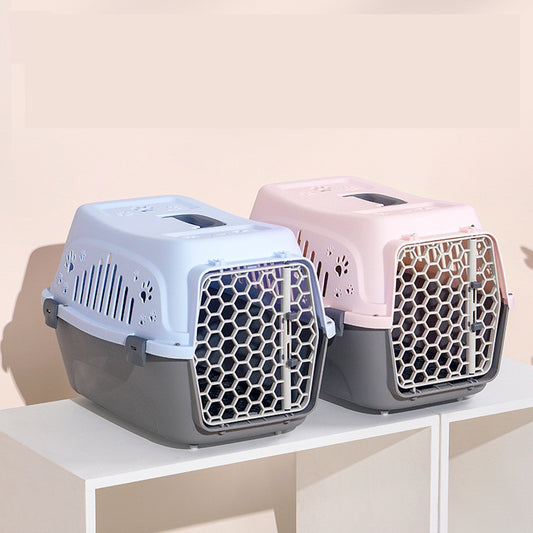 Cat Air Box & Dog Carrying Bag – Large Cage for Small & Medium Dogs