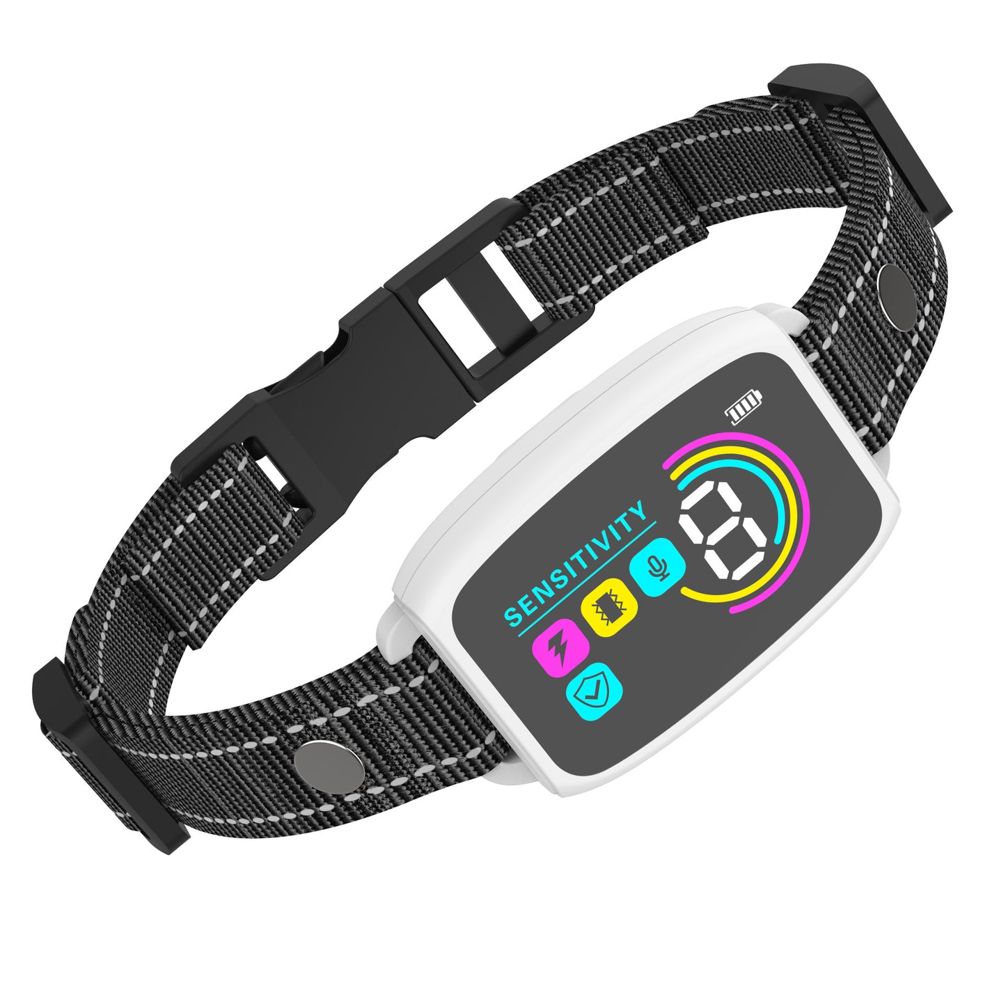 Smart Automatic Anti Barking Dog Collar – Rechargeable, Waterproof & HD Display