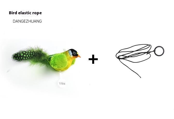 Bird Sound Plush Toy UK | Hanging Pet Simulation Toy | The Petorium