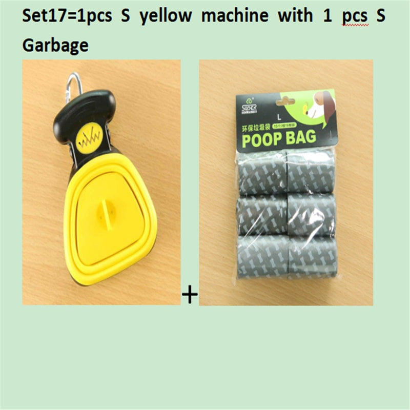 Dog Travel Pooper Scooper with Decomposable Bags | Portable Pet Waste Cleaner UK