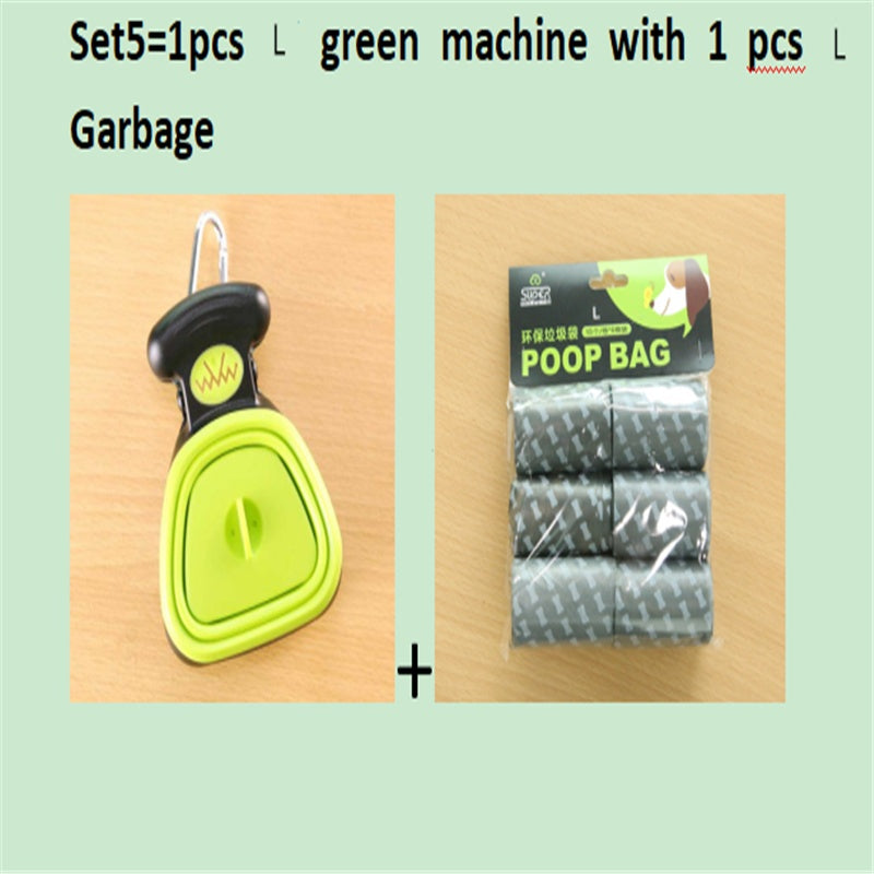 Dog Travel Pooper Scooper with Decomposable Bags | Portable Pet Waste Cleaner UK