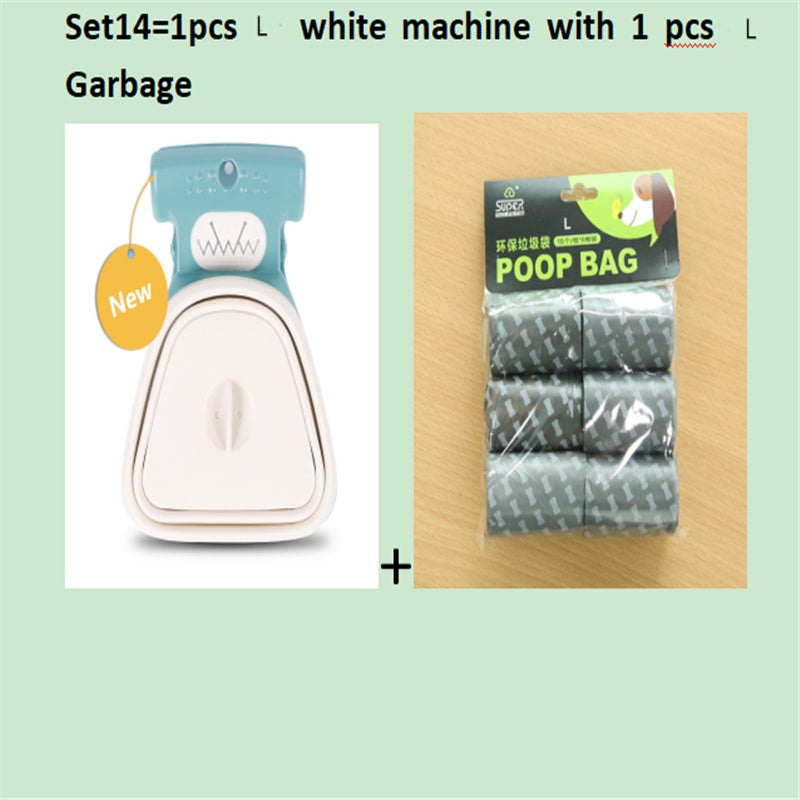 Dog Travel Pooper Scooper with Decomposable Bags | Portable Pet Waste Cleaner UK