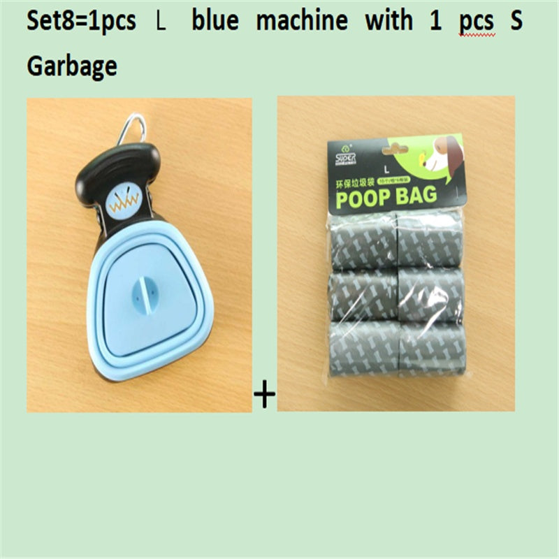 Dog Travel Pooper Scooper with Decomposable Bags | Portable Pet Waste Cleaner UK