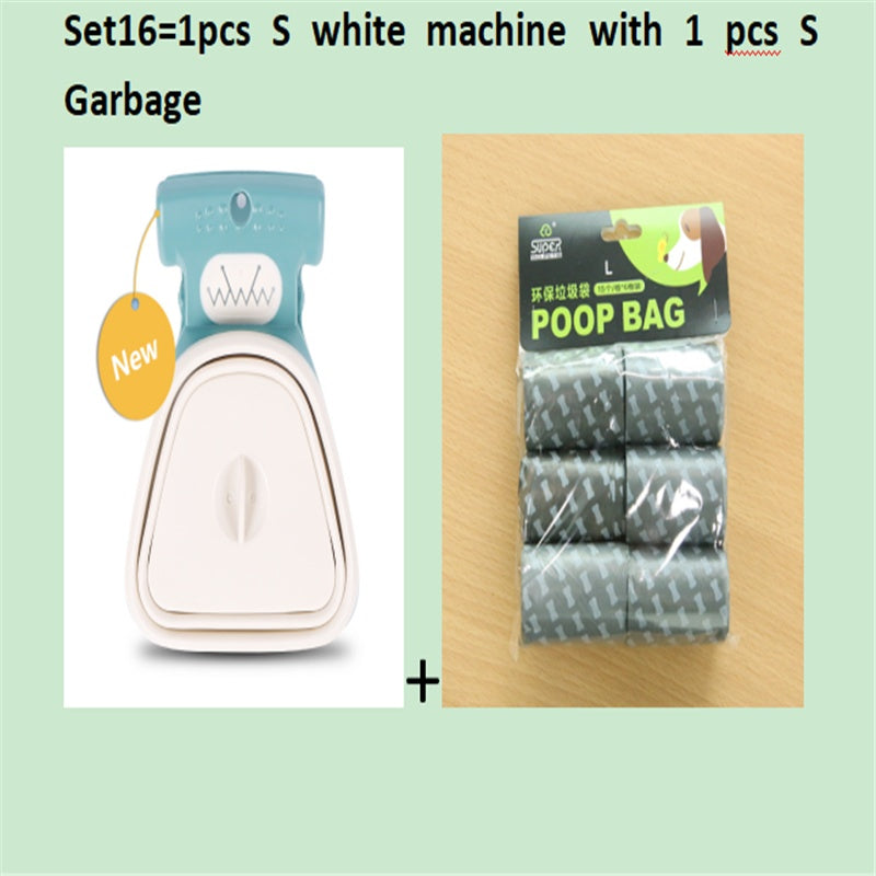 Dog Travel Pooper Scooper with Decomposable Bags | Portable Pet Waste Cleaner UK