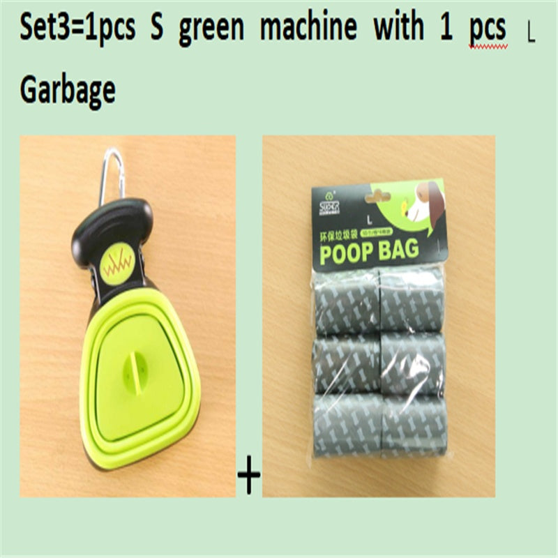 Dog Travel Pooper Scooper with Decomposable Bags | Portable Pet Waste Cleaner UK