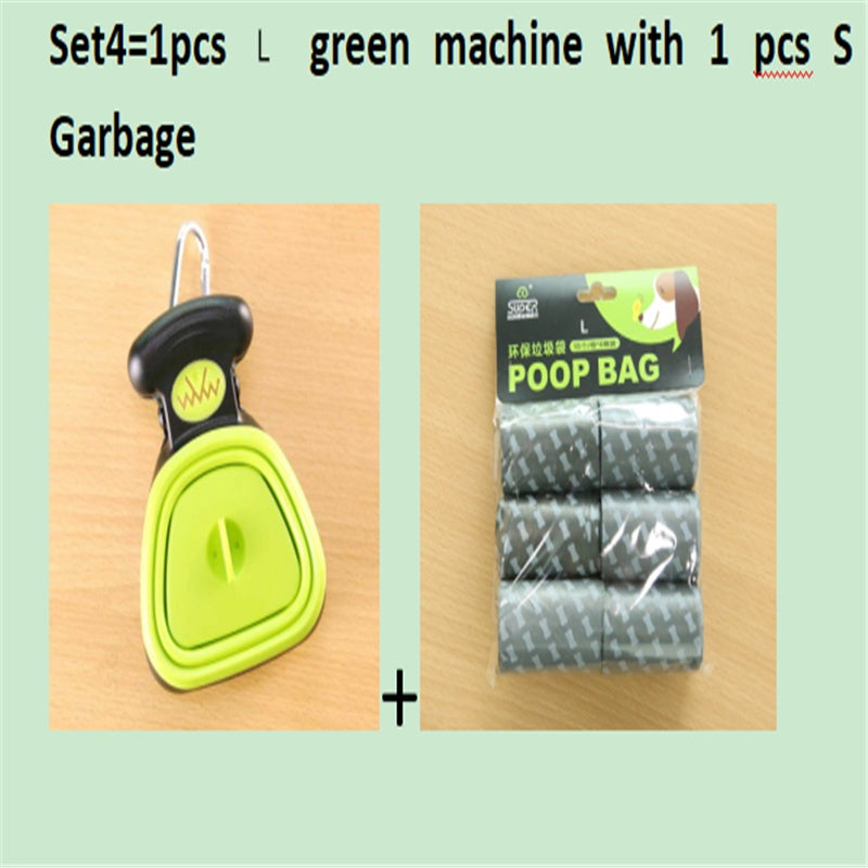 Dog Travel Pooper Scooper with Decomposable Bags | Portable Pet Waste Cleaner UK