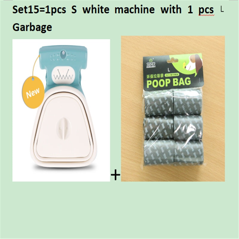 Dog Travel Pooper Scooper with Decomposable Bags | Portable Pet Waste Cleaner UK