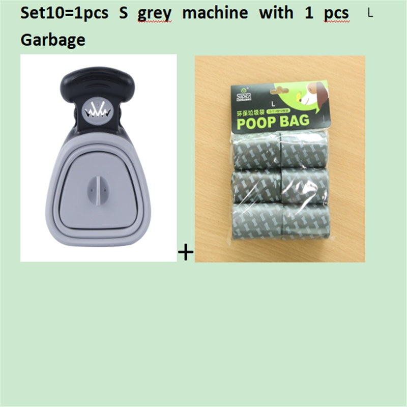 Dog Travel Pooper Scooper with Decomposable Bags | Portable Pet Waste Cleaner UK
