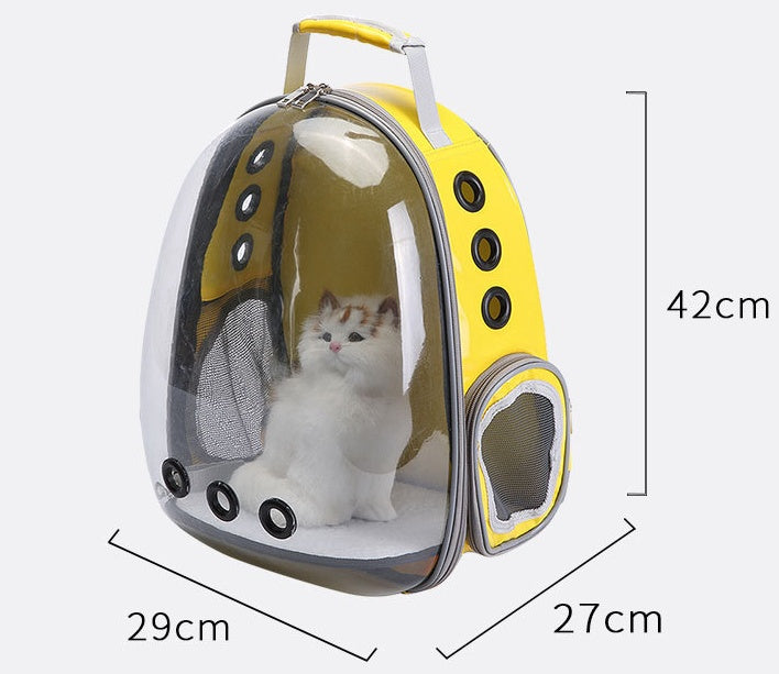 Portable Pet Puppy Backpack Carrier | Bubble Capsule Design