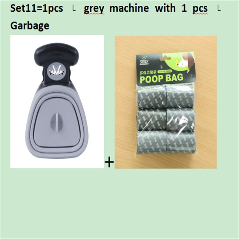 Dog Travel Pooper Scooper with Decomposable Bags | Portable Pet Waste Cleaner UK