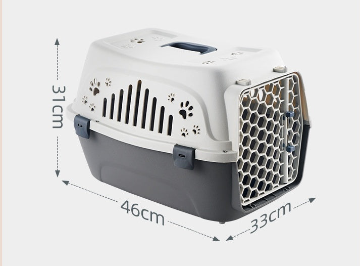 Cat Air Box & Dog Carrying Bag – Large Cage for Small & Medium Dogs