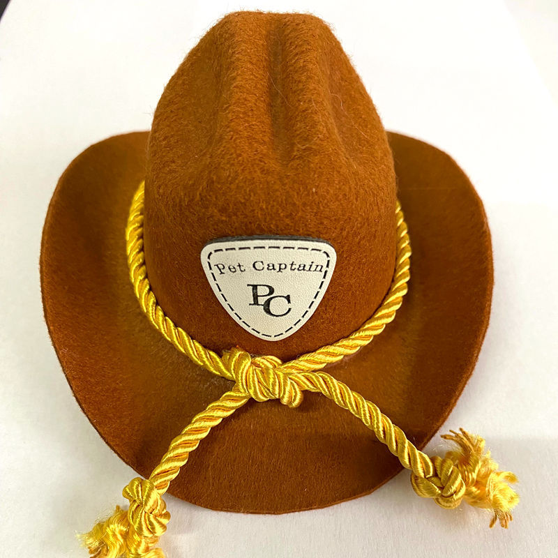 British Cat Hat – XINGX Cowboy Hat for Cats & Small Pets