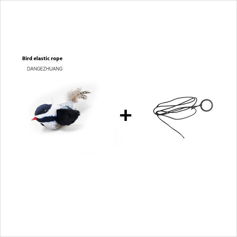Bird Sound Plush Toy UK | Hanging Pet Simulation Toy | The Petorium