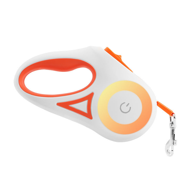 Retractable Dog Leash & Collar UK | Automatic LED Pet Rope | The Petorium