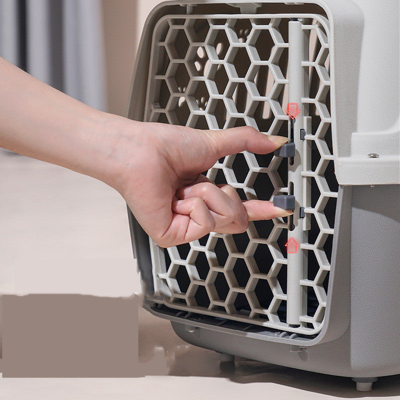Cat Air Box & Dog Carrying Bag – Large Cage for Small & Medium Dogs