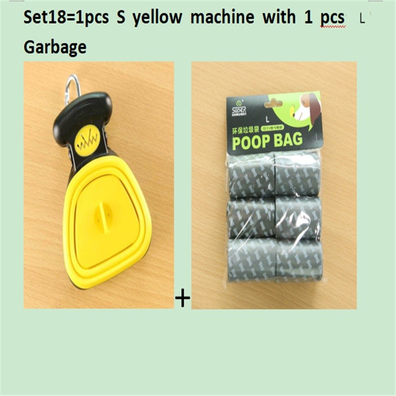 Dog Travel Pooper Scooper with Decomposable Bags | Portable Pet Waste Cleaner UK