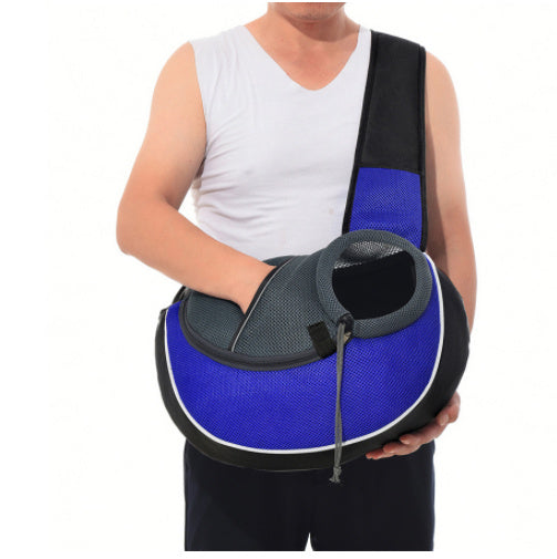 Portable Pet Crossbody Bag | Outdoor Carrying Bag for Dogs & Cats