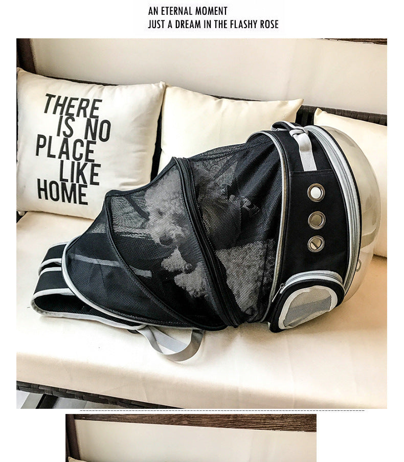 Portable Pet Puppy Backpack Carrier | Bubble Capsule Design