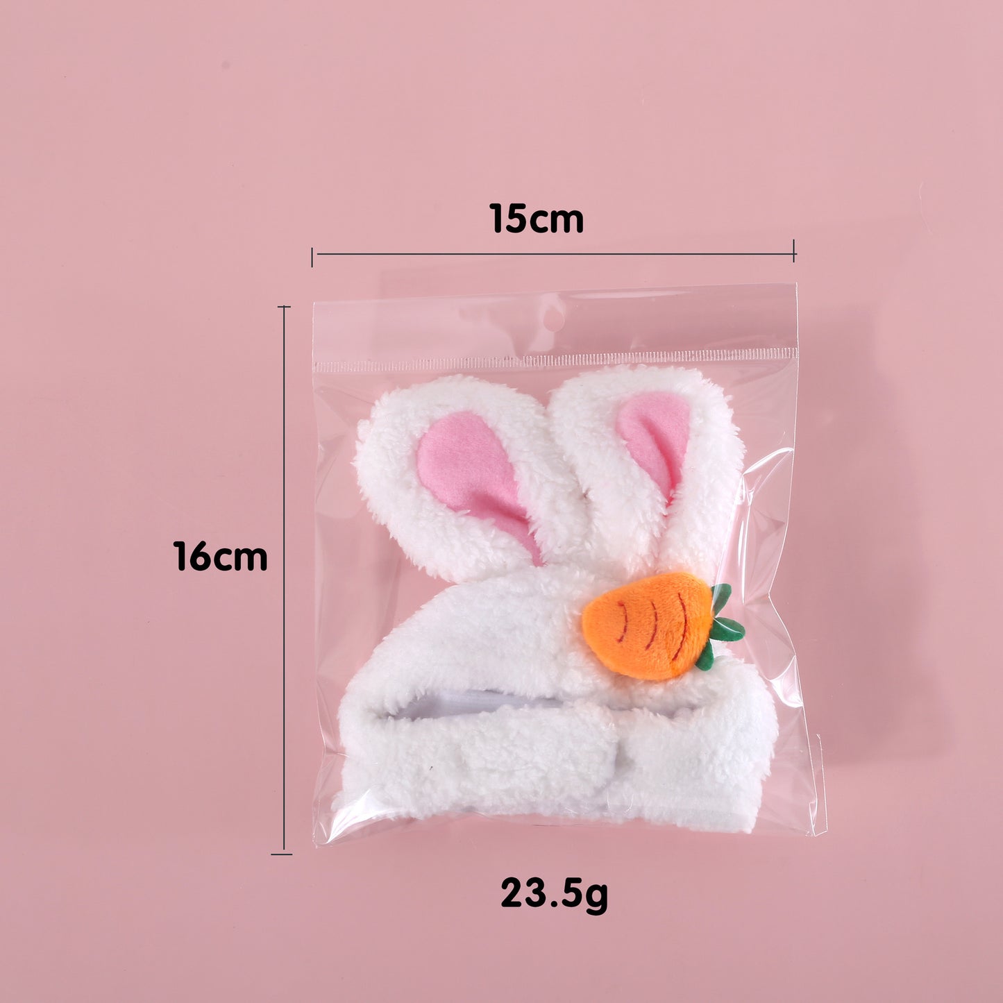 Plush Pet Easter Hat | Cute Bunny Ears for Cats & Dogs