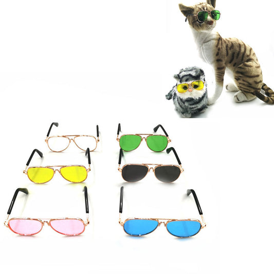 Pet Mini Hip Hop Sunglasses – Cool Fashion Shades for Dogs & Cats