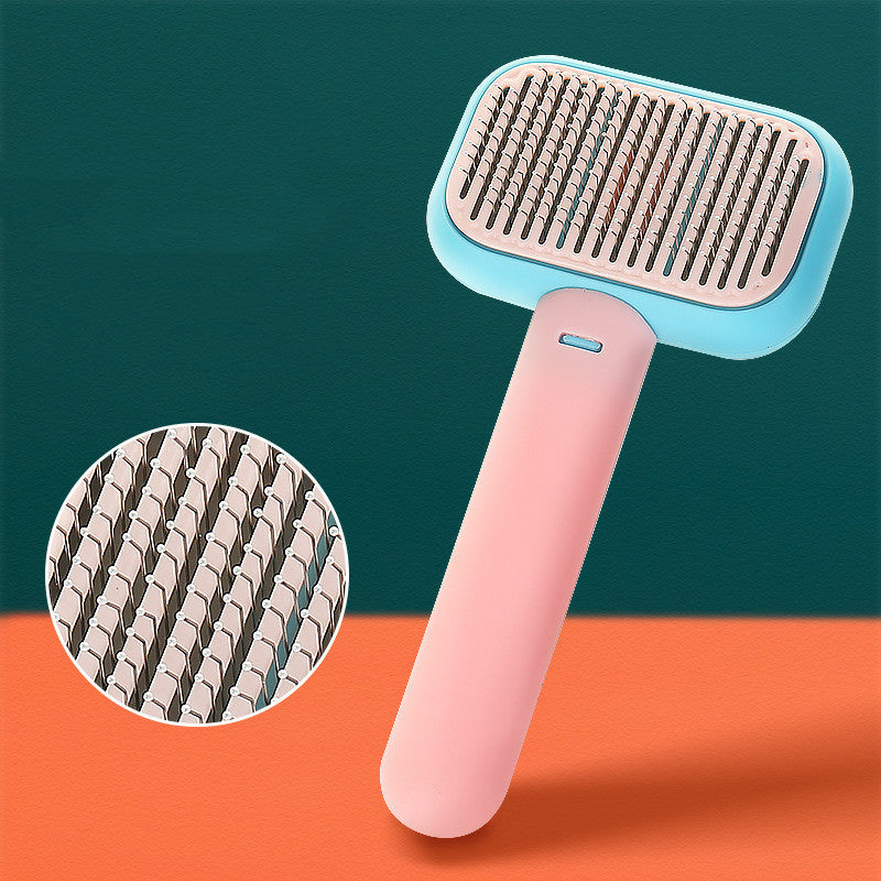 Cat & Dog Hair Brush – Grooming Comb, Knot Remover & Massage